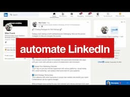 Run this simple LINKEDIN BOT to post ENDLESS CONTENT to your network