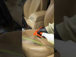 Deep Cleaning Leather Seats - ASMR Detailing