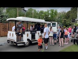 Cannon Hill Park Land Train Tour | Birmingham England UK 2024