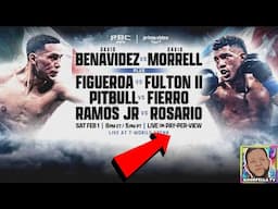 Why is David Benavidez vs David Morrell on PPV?