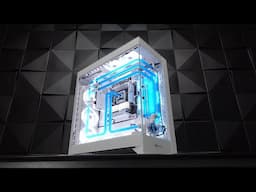 Custom Pc Build #143  " Frozen Core " A Custom water-cooled Gaming PC