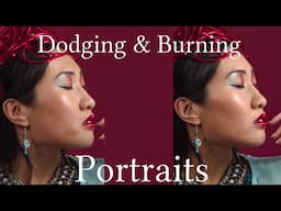 [EN] Dodging & burning beauty shots (portraits) in darktable