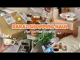 Daraz Shopping Haul (Coffee Edition) ☕️🤎