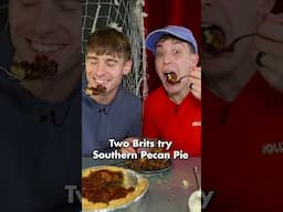 Two Brits try Southern Pecan Pie!