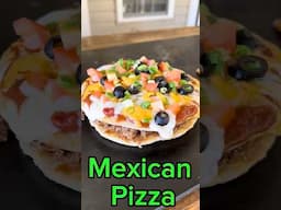 Bigger and Better Taco Bell Mexican Pizza #cooking #mexicanfood #weber