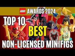 Top 10 BEST LEGO Minifigs of 2024 (Non-Licensed)