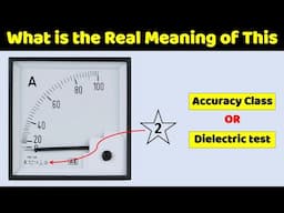 What is the Meaning of 1.5 Written on Ammeter | Real Meaning of all Symbols Written on Ammeter