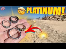 I Found PLATINUM Metal Detecting a Beach NOBODY Wanted to Hunt!! • Roadtrip Day 10!!