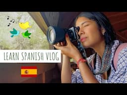 PRACTICE SPANISH with this VLOG | 🇪🇸 I did a school project (w/ subtitles)