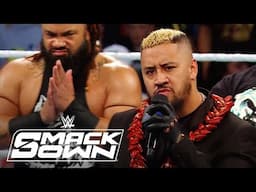 Solo Sikoa Demands Roman Reigns Surrender | WWE SmackDown Highlights 11/22/24 | WWE on USA