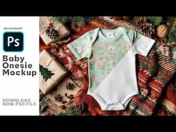 How to Make a Onesie Mockup in Photoshop | Photoshop Tutorial