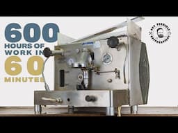 60 YEAR OLD ESPRESSO GIANT | 1964 EMI Ariete E61 is Brought Back to Life