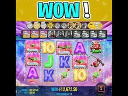 BIG BASS XMAS XTREME SLOT🔥€25 BET 🤑 WOW #shorts