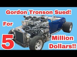 Gordon Tronson sued by Lamborghini for 5 million!! Custom Car and Motorcycle Builder Restorer.