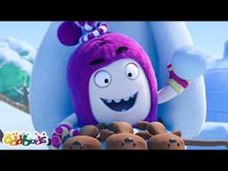 Snow Showdown | Oddbods | 🚌Wheels on the BUS Songs! | 🚌Nursery Rhymes for Kids