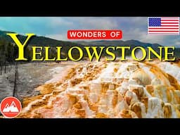 WONDERS OF Yellowstone National Park USA | The Most Amazing Places in Yellowstone | Travel Video 4K