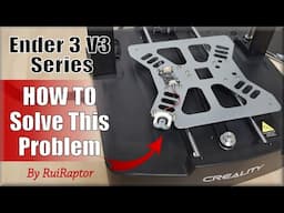 Creality ENDER 3 V3 Series - HOW TO Troubleshoot & Fix Y-Axis Problems