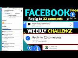 Reply to 32 comments facebook // weekly challenge Reply to 32 comments