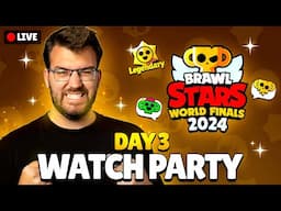 Brawl Stars World Finals day 3 Watch Party w/Zoulan