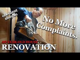 No More Complaints! My Wife's Perfect Pantry is Complete | Carpenter’s Home Renovation Bonus Part 2