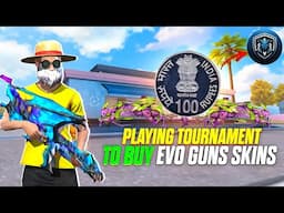 Playing Tournament to Buy Evo Guns skin | clash Battle best earning app - MONU KING