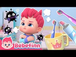 No, No, Toothbrushing!ㅣEP139ㅣSong for KidsㅣBebefinn Nursery Rhymes