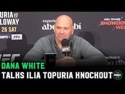 Dana White reacts to Ilia Topuria vs. Max Holloway KO: “If you keep clipping legends…”