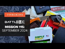 Covert and Useful - Unboxing Battlbox Mission 115 - Pro Plus - September 2024