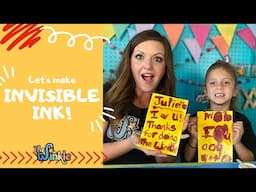 Make Your Own Invisible Ink! Awesome DIY STEM Project for Kids