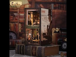 CUTEBEE DIY Book Nook Kit（Rose Detective Agency）