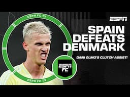 'Dani Olmo is playing at the HIGHEST LEVEL' 😤 Ale Moreno on his performance vs. Denmark 🔥 | ESPN FC