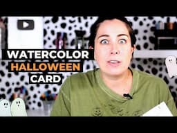 Cute DIY Halloween Ghost Card