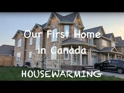 Our First Home in Canada! | Indian Housewarming 🇨🇦 | Empty House Tour | Hamilton, Ontario