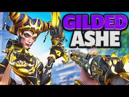 THE NEW GILDED MYTHIC ASHE SKIN IS BROKEN!