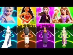 Elsa Let It Go | Moana How Far I'll Go | Anna Love Is An Open Door | Rapunzel I See The Light