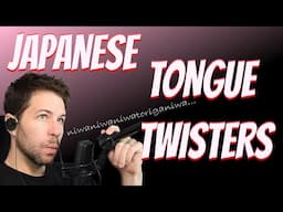 Japanese Speech Coach's Tongue Twisters are HARD