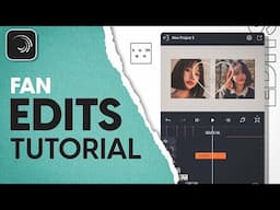 How to make Fan edits in Alight Motion | Detailed Tutorial *Android & IOS* 😏😇