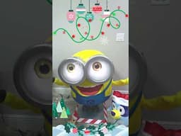 Wait for it… Bluey get a Surprise from a real Minion #bluey #minions Bluey Christmas