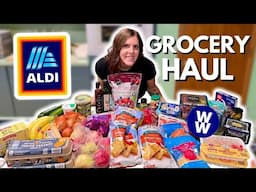 Healthy ALDI Grocery Haul For Weight Loss | Foods I Buy To Lose Weight | WeightWatchers | Meal Ideas