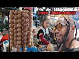 Inside China Town Bangkok  - Things Are Insanely weird Here!!