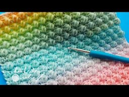 How to Crochet the Pebble Stitch 🧶