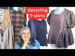 How I upcycle T shirts (and sewing some tunics!)