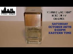 My Scent Of The Day plus My LIVE this Saturday October 26th with Special Guest