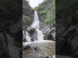 Share your friends and visit here😍#funny #pahadi #waterfall #shorts #mountains