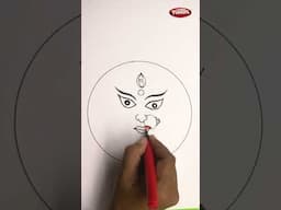 how to draw durga ma easy | Navratri drawing |  durga puja drawing step by step