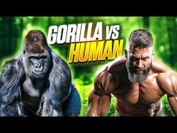 How Strong Is A GORILLA Compared To A HUMAN?