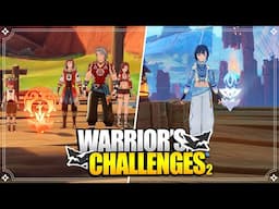 All 6 New Natlan Warrior's Challenges (2 Achievements + 18 Chests)【Genshin Impact】