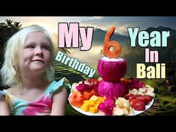 Aurora got a huge surprise on her 6th year birthday in Bali!