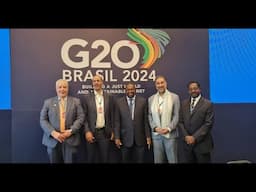 African Union at the G20 Summit in  in Rio , Brazil #live