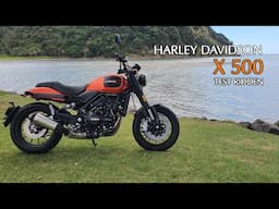 Harley Davidson X500 and X350 first ride